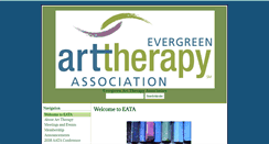 Desktop Screenshot of evergreenarttherapy.org